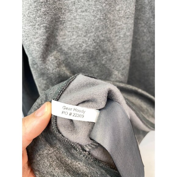 Sitka Gear Hoodie Athletic Dri Fit Polyester Pullover Gray Men's Size Small - Picture 7 of 7